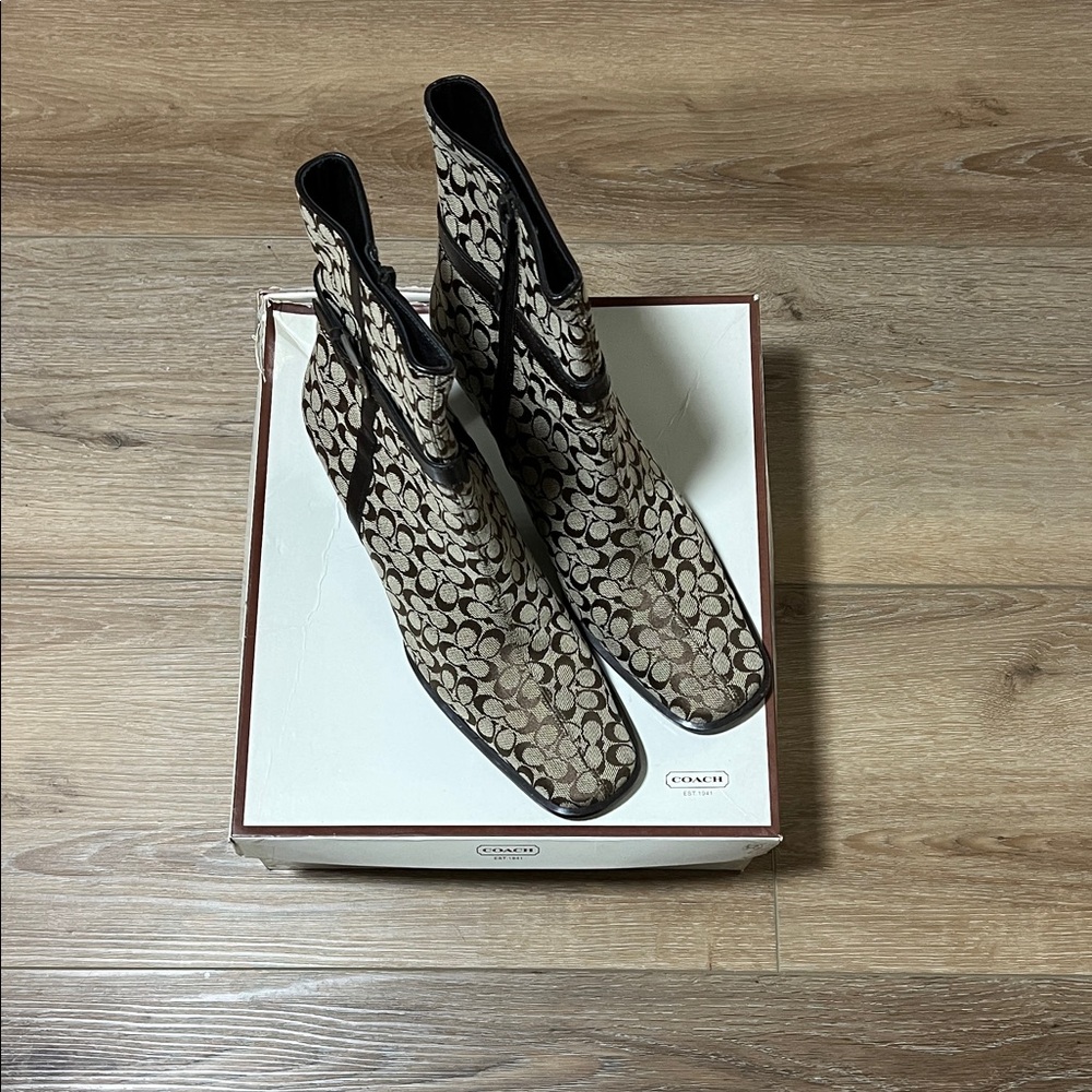 Coach Women's Patterned Ankle Booties